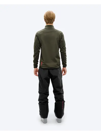 Techno Grid Fleece T-Neck (Forest Green) флис M