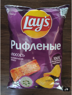 Чипсы Lays 140 гр. Лосось