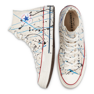 Кеды Converse Chuck 70 Archive Paint Splatter High Top белые