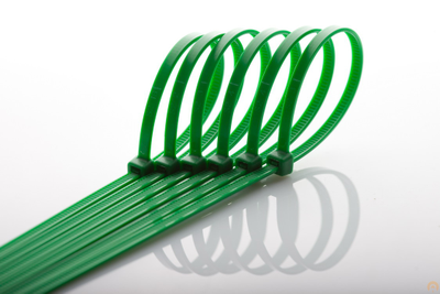 Стяжки нейлоновые 4*200 (100шт.) Зеленые