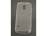 Защитная крышка силиконовая Samsung Galaxy S5 mini, прозрачная