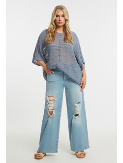 Женская блузка с принтом большого размера в модном бутике XLady