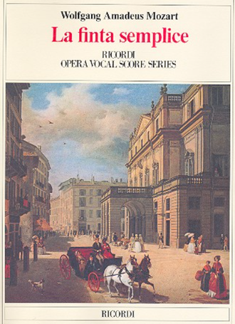 Mozart, Wolfgang Amadeus La finta semplice Oper  Klavierauszug (it/dt) broschiert