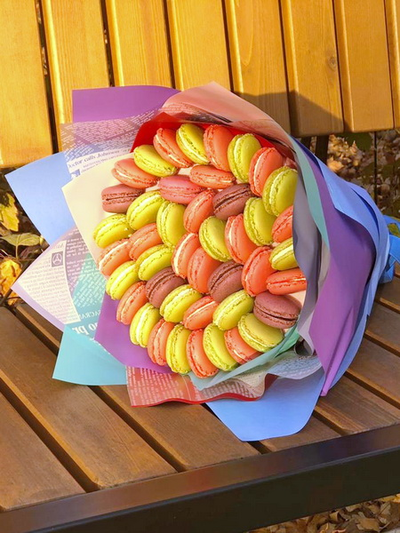 Букет "Макаруны" мини