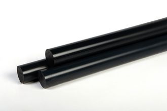 Капролон графитонаполненный стержень ПА-6 МГ Ф 50 мм (~1000 мм, ~2,5 кг) г.Губаха
