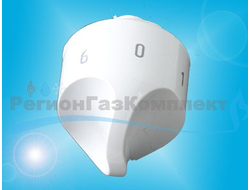Ручка переключателя электроконфорок "Лысьва" мод. ЭП (МС-2, М2С), белая
