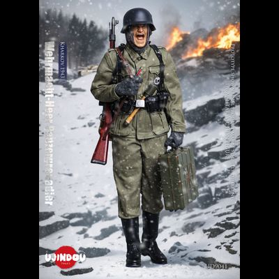 Немецкий панцергренадер - Коллекционная ФИГУРА 1/6 WWII  Wehrmacht-Heer Panzergrenadier, Kharkov 1943 (UD9041) - UJINDOU