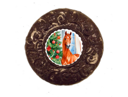 Пряник заварной глазированный "Лошадь" 420 гр.