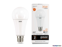 Gauss Elementary LED A67 35w 830/840/865 E27