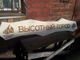 Вывеска фанерная, с гравировкой