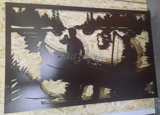 панель из металла