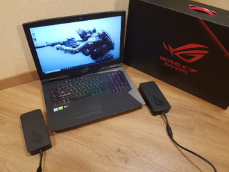 ASUS ROG CHIMERA G703GX-EV153T ( 17.3 FHD IPS 144HZ I7-8750H RTX2080(8GB) 32GB 2Tb + 512SSD )