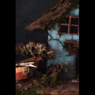 Новогодняя эко-картина № 1179