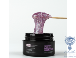 Гель для наращивания RockNail Shine Mix GW6 Dopamine Sparkle