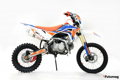 Питбайк MOTAX MX 125 Белый-оранжевый