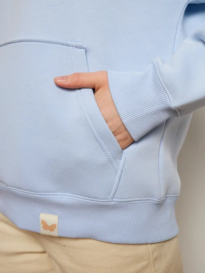 ЖЕНСКОЕ ХУДИ "НЕБЕСНО-ГОЛУБОЕ НАСТРОЕНИЕ"