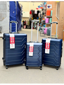 Чемодан средний Neyron ABS M темно-синий