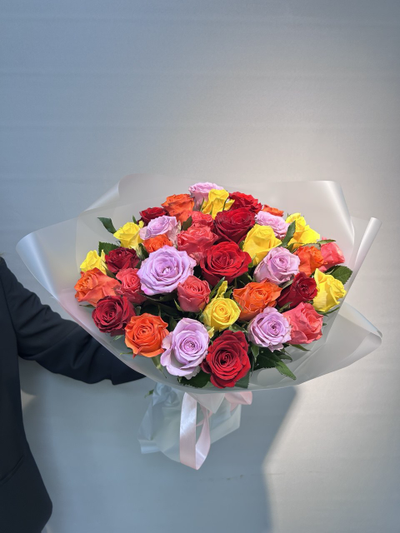 Букет из кенийских роз 35