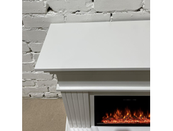 Линейный электрический камин