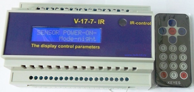 Контроллер автоматической подсветки лестницы V 17- 7 IR, комплект подсветки лестницы "PROFESSIONAL 16"