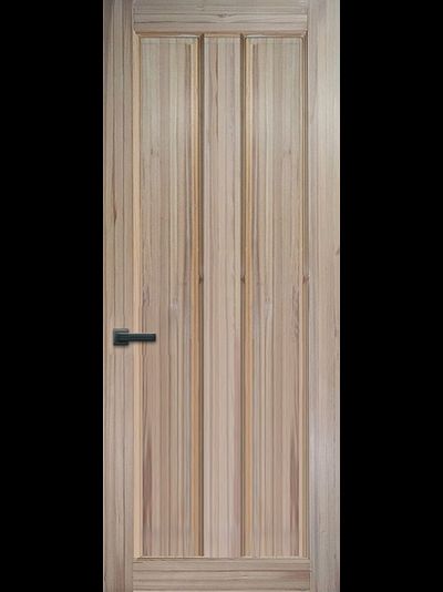 Двери из неокрашенного массива лиственницы ДГ 2Ф