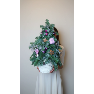 Новогодняя ёлка декор № 1105