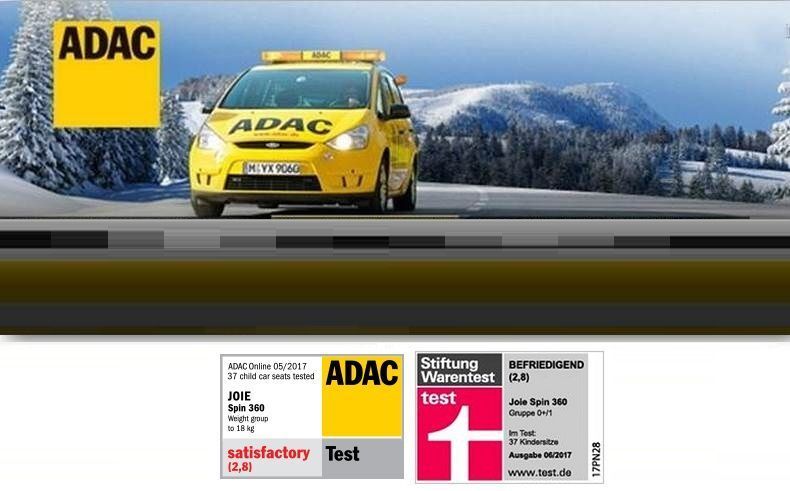 ADAC краш-тесты.  Получило оценку «удовлетворительно»