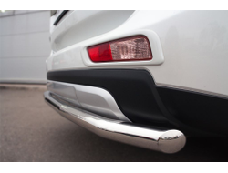 Защита заднего бампера d63 (секции) MITSUBISHI OUTLANDER 2014-2015