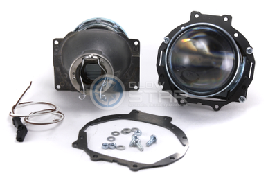 Комплект Hella R Old H7/D2 с рамками для замены штатных ксеноновых / галогенных линз автомобиля Mitsubishi Pajero 4 (2006 - 2014)