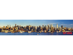 SP-098 ГЛЯНЦЕВАЯ СТЕНОВАЯ ПАНЕЛЬ ALBICO 2800*610*6мм*