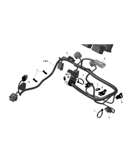 Комплект проводки оригинал BRP 420666615/420666093/420666090/420666091 для BRP LYNX/Ski-Doo (Engine Wiring Harness Ass'y)