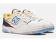 New Balance 550 Sea Salt Yellow (Желтые с белым) сбоку