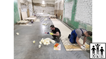 Помост для художественой гимнастики, производство