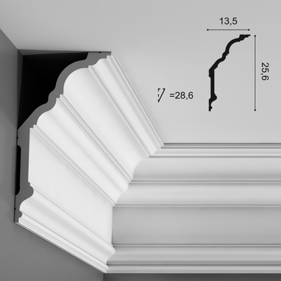 Карниз из полиуретана Orac Decor C340 NOBLESSE, 2 метра