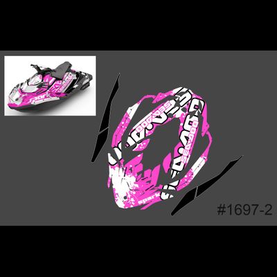 Наклейки на Гидроцикл SeaDoo BRP Spark #1697