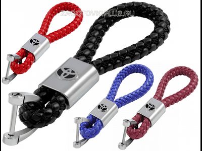 Кожаный плетеный ремешок с логотипом авто, опт ремешок плетеный из кожи с логотипом авто