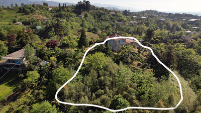 Продаётся земля, 3542 м2, с видом на море, &quot;не сельхоз&quot;,  рядом с Батуми, (Букнари)