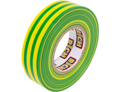 Изолента ПВХ желто-зеленая полосатая 19мм*20м РИЧ (10/300) Ростов
