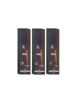 Набор кератина Coffee Premium H-Tokyo для выпрямления сильно вьющихся, кудрявых волос с сильным зави