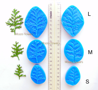 "Туя" силиконовый молд (вайнер)