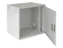 Настенный антивандальный шкаф, 12U, Ш600хВ600хГ450мм, серый