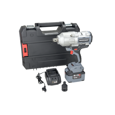 Аккумуляторный гайковерт бесщеточный ударный PROFIPOWER T-2000N (0187)