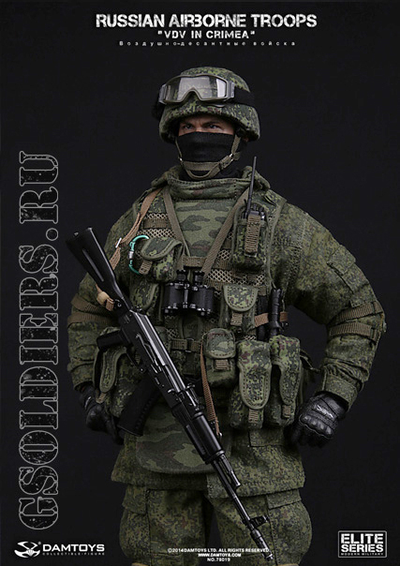 "Вежливый человек" - ВДВ в Крыму - коллекционная фигурка 1/6 Russian Airborne Troops ‘VDV’ in Crimea (78019) - DamToys