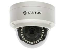 IP-Видеокамера TANTOS TSi-De25FPA (Купольная, 2Мп)