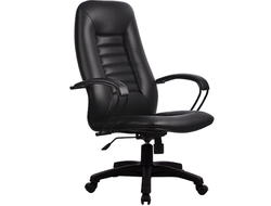 Офисное кресло LP-2 перфорированная экокожа черная № 821