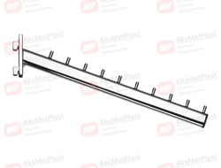 2262B Кронштейн наклонный хром 9 штырьков L=380 мм для системы Базис/Canalina/Global