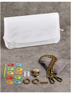 Канва пластиковая для сумки и фурнитура