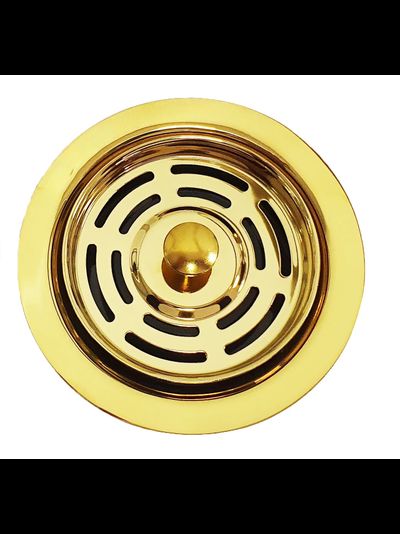 Фланец BoneCrusher в мойку в цвете "яркое золото" для BC910/ 910 Slim/ BC810/ ВС610