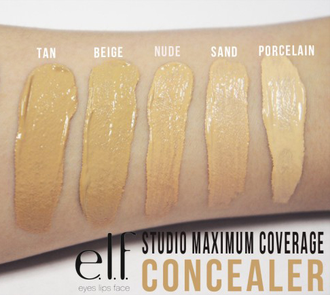 Корректор безмасляный "Максимальное Покрытие" E.L.F. Maximum Coverage Concealer Nude
