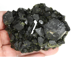 Эпидот, сросток кристаллов, Перу (68*54*27 мм, 129 г) №35872